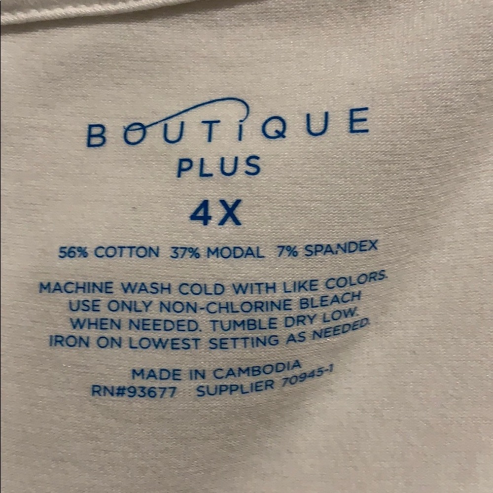 PRE-LOVED-BOUTIQUE PLUS SIZE TOP💖 - Picture 5 of 5